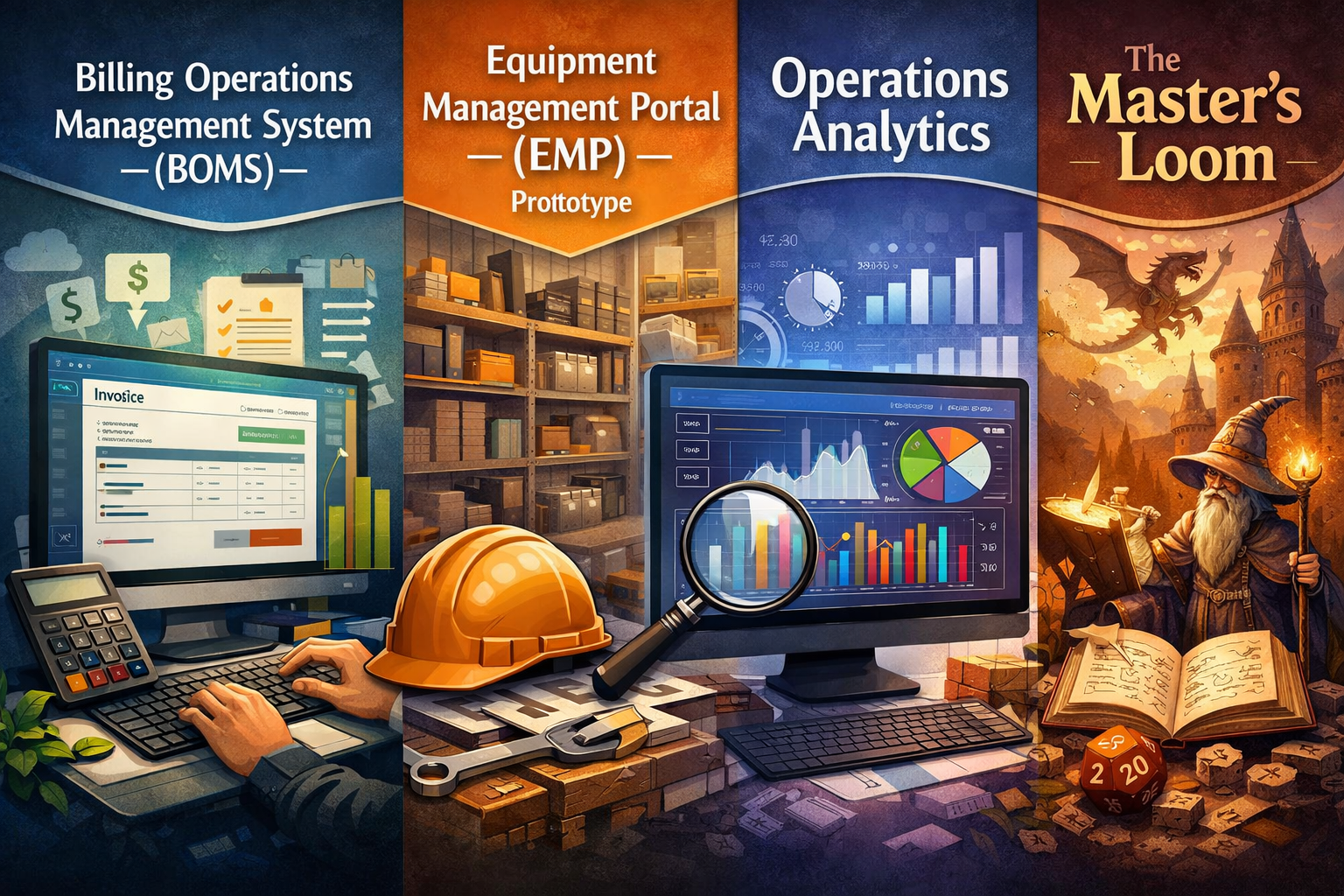 Portfolio showcase banner